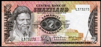 스와질란드 Swaziland 1983 2 Emalangeni, P8a, 미사용