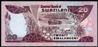 스와질란드 Swaziland 1998 20 Emalangeni,P25c, 미사용