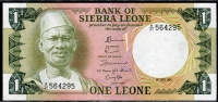 시에라리온 Sierra Leone 1981 1 Leone P5d 미사용