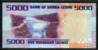 시에라리온 Sierra Leone 2010 5000 Leones,P32, 미사용
