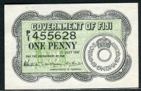 피지 Fiji 1942 1 Penny P47a 미사용