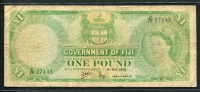 피지 Fiji 1965 1 Pound,P53e, 보품