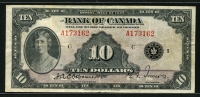 캐나다 Canada 1935 10 Dollars, P44, 미품