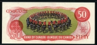 캐나다 Canada 1975 50 Dollars P90a Sign Lawson-Bouey 미사용