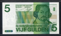 네덜란드 Netherlands 1973 5 Gulden P95 미사용