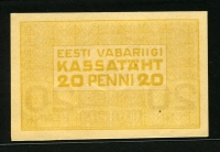 에스토니아 Estonia 1919 20 Penni,P41a, 미사용-