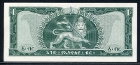 에티오피아 Ethiopia 1966 1 Dollar, P25 미사용