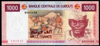 지부티 Djibouti 2005 1000 Francs,P42, 미사용