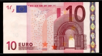 독일 European Union 2002 10 Euro P2x Prefix X 미사용