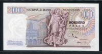 벨기에 Belgium 1970 100 Francs P134b 미사용