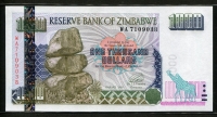짐바브웨 Zimbabwe 2003 1000 Dollars,P12a, 미사용