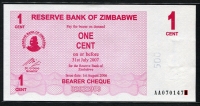짐바브웨 Zimbabwe 2006 1 Cent, P33, 미사용