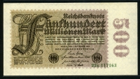 독일 Germany 1923 500 Millionen Mark P110b 미사용
