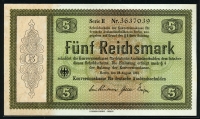 독일 Germany 1933 5 Reichsmark P199 미사용