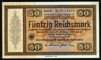 독일 Germany 1933 50 Reichsmark P203 미사용