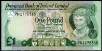 아일랜드 Ireland Northern 1979 Provincial Bank of Ireland Limited 1 Pound P247b 미사용