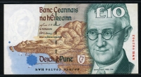 아일랜드 Ireland Republic 1995-1999( 1999 ) 10 Pounds, P76b, 극미품