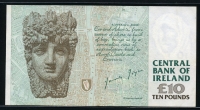 아일랜드 Ireland Republic 1995-1999( 1999 ) 10 Pounds, P76b, 극미품
