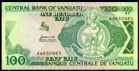 바누아투 Vanuatu 1982 100 Vatu, P1, 미사용