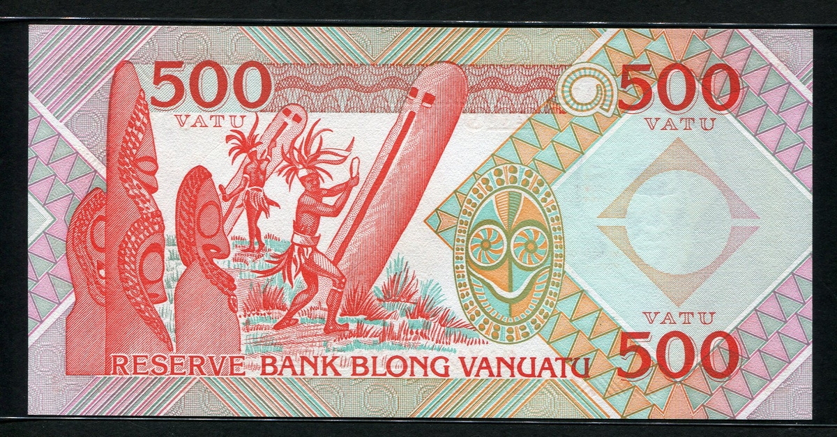 바누아투 Vanuatu 1993 500 Vatu,P5, 미사용