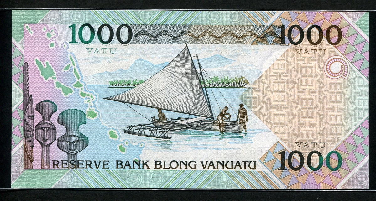 바누아투 Vanuatu 1993 1000 Vatu,P6, 미사용