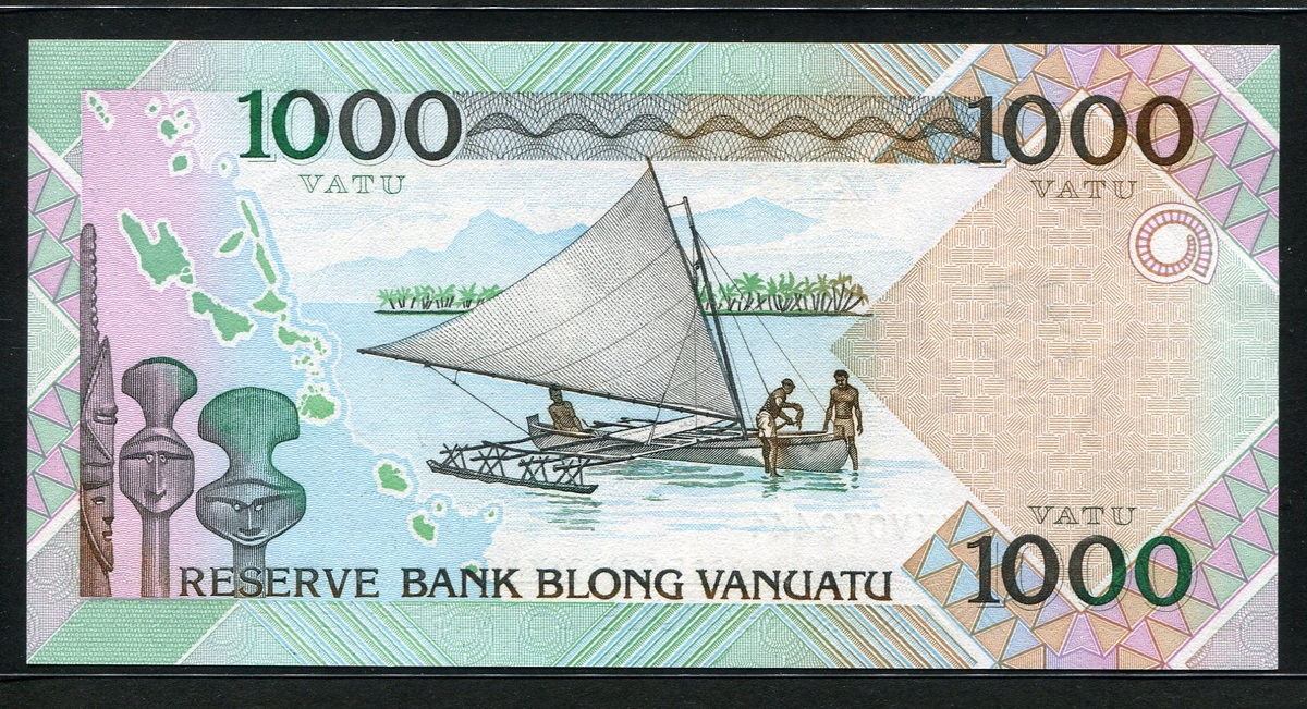 바누아투 Vanuatu 2006 1000 Vatu,P10b,기념지폐 미사용