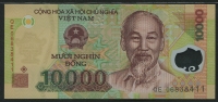 베트남 Viet Nam 2006 10000 Dong P119a 폴리머 미사용