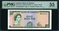 자메이카 Jamaica 1960 (1964) 1 Pound P51Ca Sign 1 PMG 55 준미사용