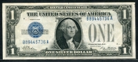 미국 1928년 1달러 블루실 FR-1601 미사용(-)