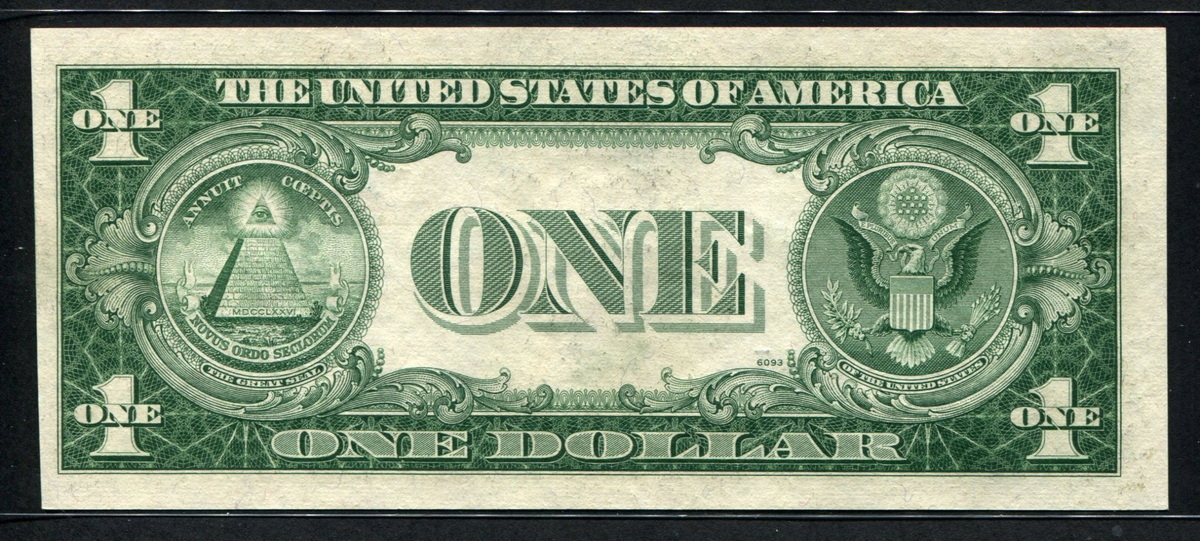 미국 1935년 F 1달러 블루실,미사용