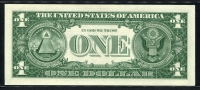 미국 1957년 A 1달러 블루실 미사용