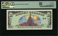 미국 2000년 $10 디즈니 달러 DIS67 디즈니랜드,Block A-A,도날드(Donald),PMG 65 EPQ 완전미사용