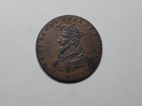 영국 Great Britain Great Britain 1792 Half Penny Coin, 8.7g, 27mm,Copper, 준미사용-미사용