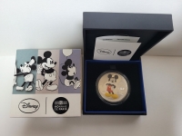프랑스 France 2016 10 Euro 디즈니 미키(Mickey) 마우스 색채 프루프 은화 ( 22.2g / 95%은 / 37mm / 발행량 :3000개)