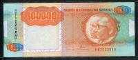 앙골라 Angola 1991(1993) 100000 Kwanzas,P133, 미사용