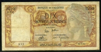 알제리 Algeria 1961 10 Nouveaux Francs, P119, 미품