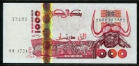 알제리 Algeria 1998 1000 Dinars,P142b, 미사용