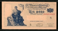 아르헨티나 Argentina 1951-1952 1 Peso,P262,Serie Ñ,미사용