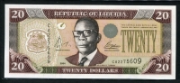 라이베리아 Liberia 2004 20 Dollars,P28b,미사용