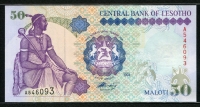 레소토 Lesotho 1994 50 Maloti,P17b,미사용