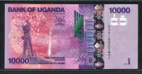 우간다 Uganda 2015 10000 Shillings,P52d,미사용
