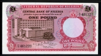 나이지리아 Nigeria 1967 1 Pound,P8,미사용