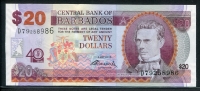 바베이도스 Barbados 2012 20 Dollars,P72,미사용