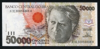 브라질 Brazil 1992 50000 Cruzeiros,P234, 미사용