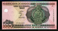 바누아투 Vanuatu 2002 1000 Vatu,P10b,Sign 5,(T)DLR,미사용