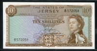 저지 Jersey 1963 10 Shillings,P7,미사용