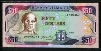 자메이카 Jamaica 1999 50 Dollars,P73f, 미사용