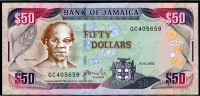 자메이카 Jamaica 2002 50 Dollars P79c 미사용