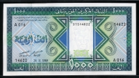 모리타니 Mauritania 1989 1000 Ouguiya P3E (미발행) 미사용