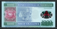 모리타니 Mauritania 2014 1000 Ouguiya P19 폴리머 미사용